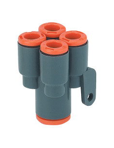 Racord pneumatic ramificator coaxial R42 | Cupla ramificare aer comprimat