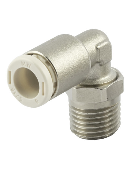 Racord cot rotativ cu filet conic R31C FE PLUS | NSF - Food industry - AiroMag.Ro | Metal Work Pneumatic