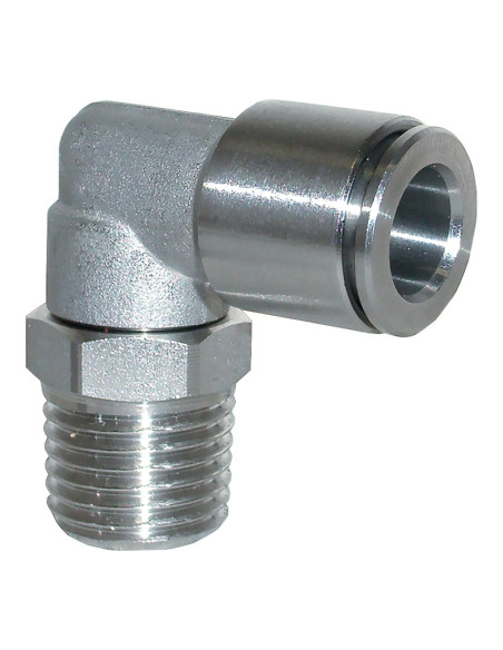 Racord cot rotativ cu filet conic XR31C Inox | AiroMag.Ro