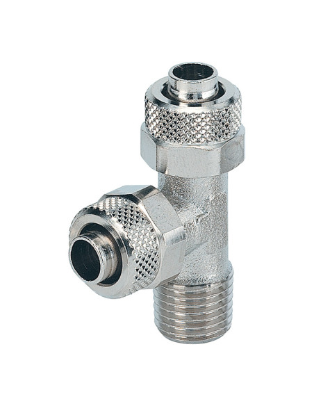 Racord teu push-on cu filet exterior lateral C8 | AiroMag.Ro