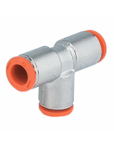 Racord pneumatic tip Teu intermediar R5, ramificație tub-tub Metal Work , fittinguri pneumatice, racorduri si cuple