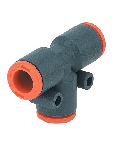 Racord teu push-in R22 | Cupla TEU pneumatica tehnopolimer