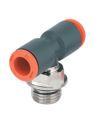 Racord TEU push-in orientabil | AiroMag.Ro