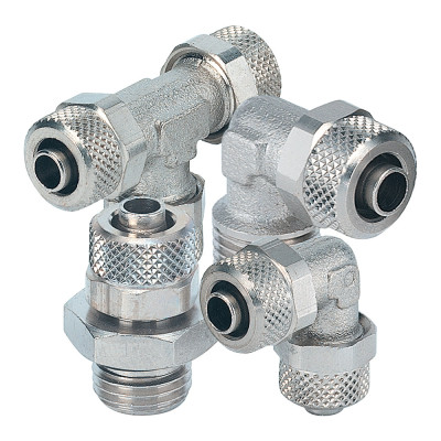 RACORDURI / CUPLE PUSH-ON ALAMA NICHELATA